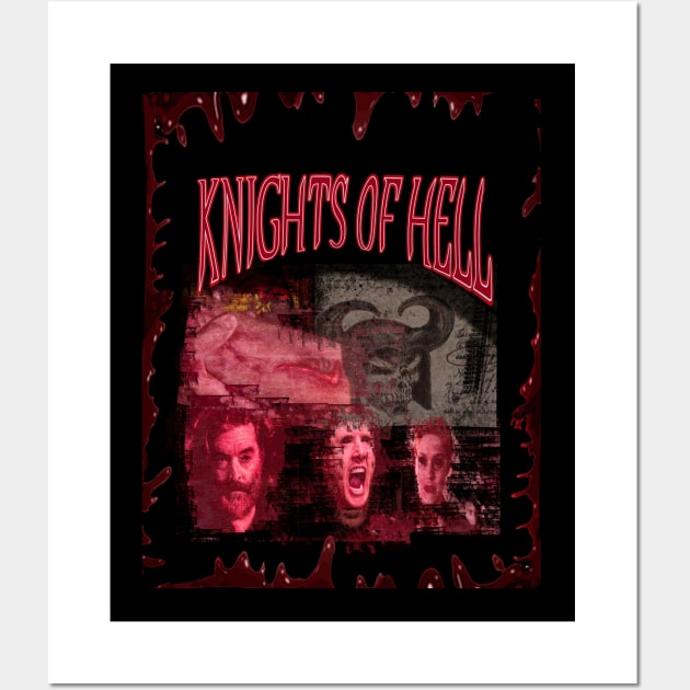 Knights Of Hell Wall Art by Erik Morningstar 